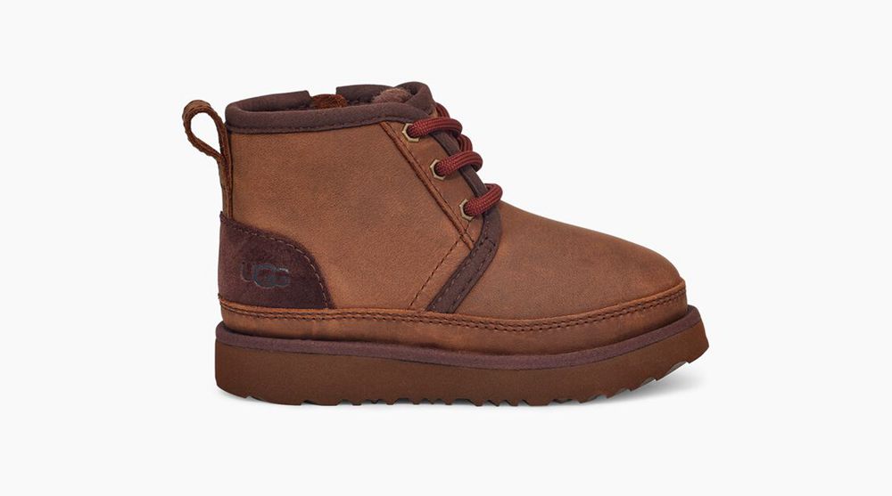 Ugg Neumel Ii Weather Toddler - Kids Boots - Brown - NZ (5416UYSRB)